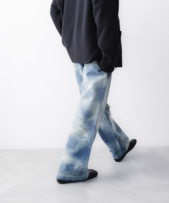 ANTHEM Aアンセムエー のHAND VINTAGE DYED SPARKLE JEANS -  FOG BLUEの公式通販サイトsession福岡セレクトショップ