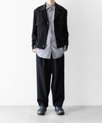 画像をギャラリービューアに読み込む, UJOH((ウジョー)のULSTER COLLAR SHORT JKT - BLACKの公式通販サイトsession福岡セレクトショップ
