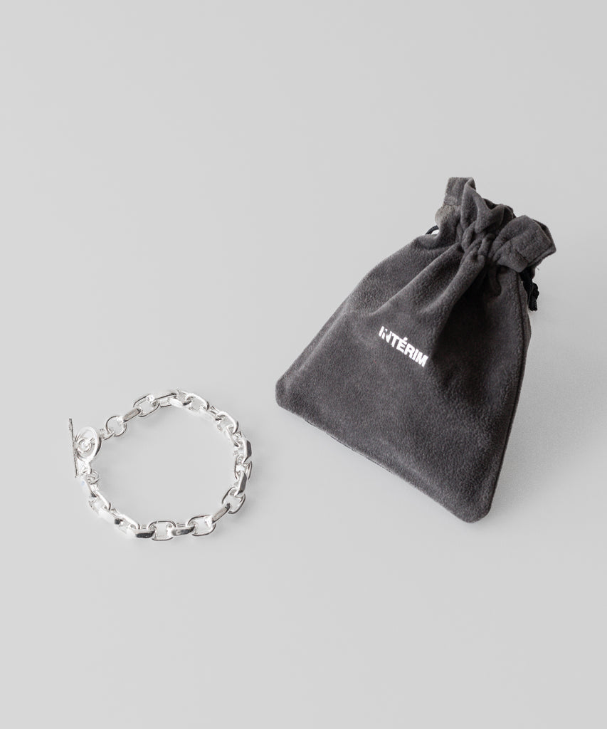 INTERIM／TAXCO SILVER BRACELET INTÉRIM/インテリム】TAXCO SILVER MEDIUM CHAIN BRACELET - SILVER
