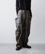 画像をギャラリービューアに読み込む, 【SUBLATIONS】CRACKING COATED BANANA CUTTING PANTS - SAND BEIGE BASE
