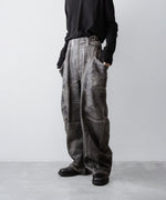 画像をギャラリービューアに読み込む, 【SUBLATIONS】CRACKING COATED BANANA CUTTING PANTS - SAND BEIGE BASE
