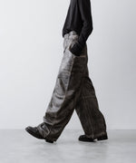 画像をギャラリービューアに読み込む, 【SUBLATIONS】CRACKING COATED BANANA CUTTING PANTS - SAND BEIGE BASE
