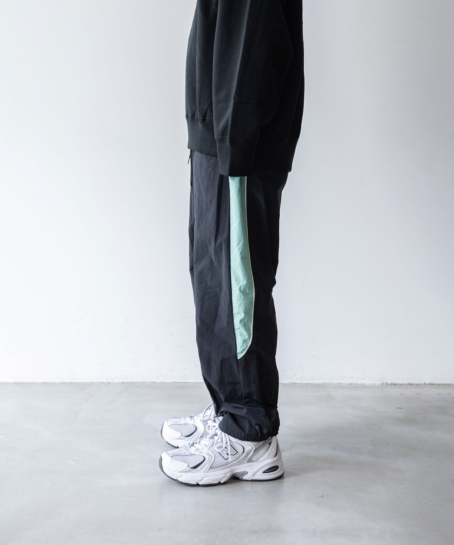 stein / シュタイン】TRAINER'S TRACK EASY TROUSERS - DARK NAVY