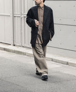 画像をギャラリービューアに読み込む, ssstein(シュタイン)のOVERSIZED SINGLE BREASTED LONG JACKET - BLACKの公式通販サイトsession福岡セレクトショップ
