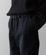 画像をギャラリービューアに読み込む, ssstein(シュタイン)の24AWコレクション ECO DENIM SIDE ZIP EASY TROUSERS  - INDIGO 公式通販サイトsession福岡セレクトショップ
