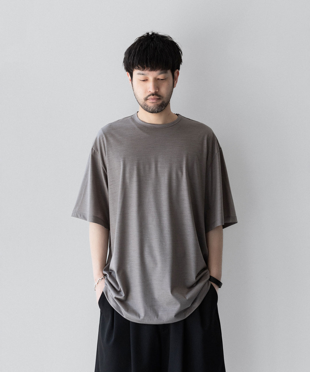 KANEMASA PHIL.-カネマサフィル36G WOOL TEEのGRAY 公式通販サイトsession福岡セレクトショップ