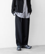 画像をギャラリービューアに読み込む, UJOH - ウジョーのBUTTON LINE CLOSURE PNTのBLACK公式通販サイトsession福岡セレクトショップ
