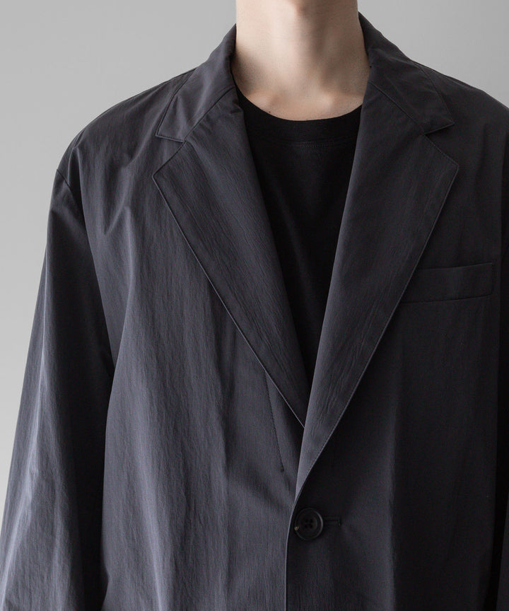 【stein】ssstein シュタインのWINDPROOF NYLON EASY JACKETのDARK GREY KHAKI 公式通販サイトsession福岡セレクトショップ