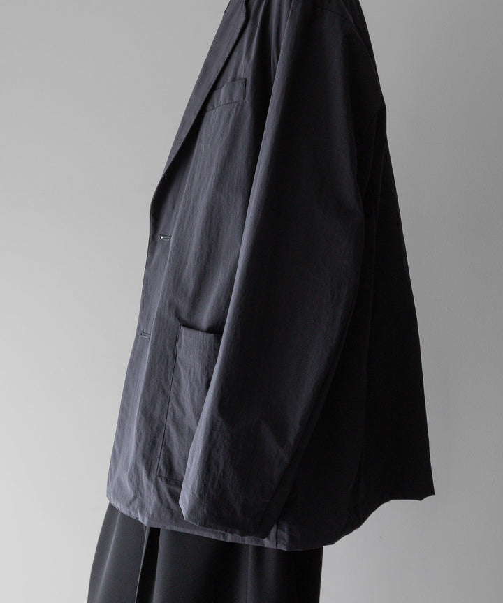 【stein】ssstein シュタインのWINDPROOF NYLON EASY JACKETのDARK GREY KHAKI 公式通販サイトsession福岡セレクトショップ