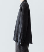 画像をギャラリービューアに読み込む, phebus フィーバス WOOL AMUNZEN SHIRTのCHARCOAL 公式通販サイトsession福岡セレクトショップ
