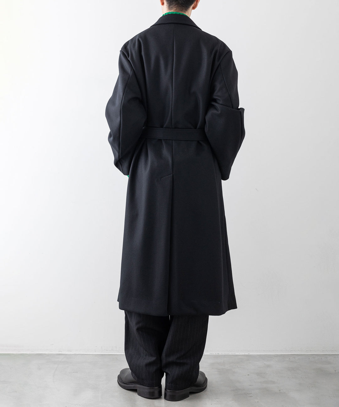 stein シュタイン 23aw LAY CHESTER COAT - BLACK sessionセッション福岡セレクトショップ 公式通販サイト