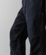 画像をギャラリービューアに読み込む, ssstein(シュタイン)の24AWコレクション ECO DENIM SIDE ZIP EASY TROUSERS  - INDIGO 公式通販サイトsession福岡セレクトショップ
