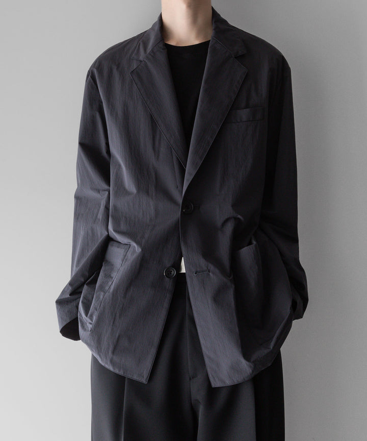 【stein】ssstein シュタインのWINDPROOF NYLON EASY JACKETのDARK GREY KHAKI 公式通販サイトsession福岡セレクトショップ