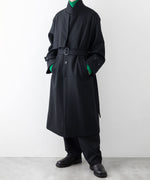 画像をギャラリービューアに読み込む, stein シュタイン 23aw LAY CHESTER COAT - BLACK sessionセッション福岡セレクトショップ 公式通販サイト
