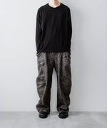 画像をギャラリービューアに読み込む, 【SUBLATIONS】CRACKING COATED BANANA CUTTING PANTS - SAND BEIGE BASE
