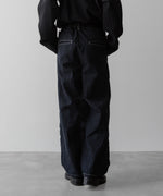 画像をギャラリービューアに読み込む, ssstein(シュタイン)の24AWコレクション ECO DENIM SIDE ZIP EASY TROUSERS  - INDIGO 公式通販サイトsession福岡セレクトショップ
