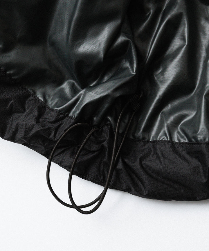 paratrait パラトレイトのPMEMBRANE SHELL PUFF BLOUSON のBLACK 公式通販サイトsession福岡セレクトショップ