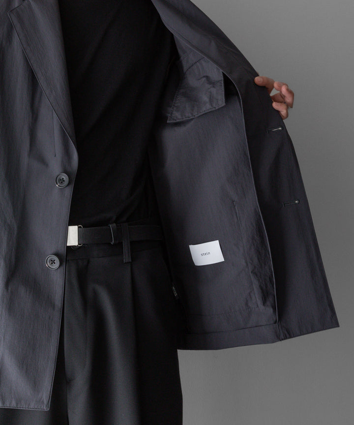 【stein】ssstein シュタインのWINDPROOF NYLON EASY JACKETのDARK GREY KHAKI 公式通販サイトsession福岡セレクトショップ