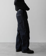 画像をギャラリービューアに読み込む, ssstein(シュタイン)の24AWコレクション ECO DENIM SIDE ZIP EASY TROUSERS  - INDIGO 公式通販サイトsession福岡セレクトショップ
