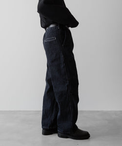 ssstein(シュタイン)の24AWコレクション ECO DENIM SIDE ZIP EASY TROUSERS  - INDIGO 公式通販サイトsession福岡セレクトショップ