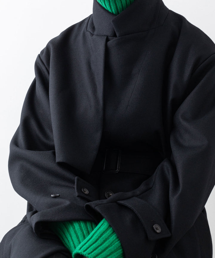 stein シュタイン 23aw LAY CHESTER COAT - BLACK sessionセッション福岡セレクトショップ 公式通販サイト