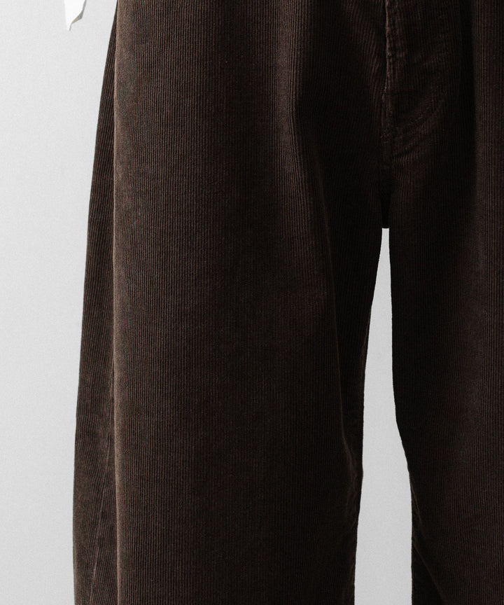 ssstein(シュタイン)のVINTAGE CORDUROY ROUND PANTS - BROWNの公式通販サイトsession福岡セレクトショップ