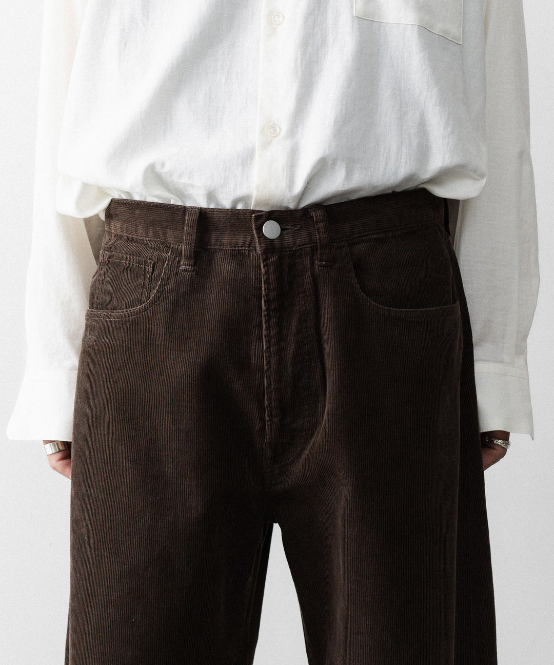 ssstein(シュタイン)のVINTAGE CORDUROY ROUND PANTS - BROWNの公式通販サイトsession福岡セレクトショップ