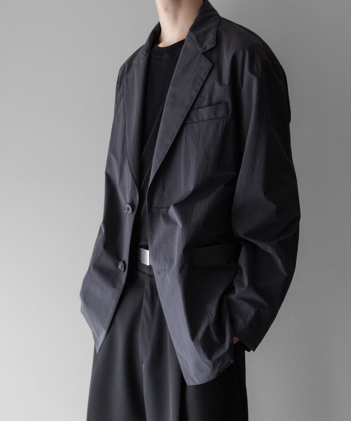 【stein】ssstein シュタインのWINDPROOF NYLON EASY JACKETのDARK GREY KHAKI 公式通販サイトsession福岡セレクトショップ