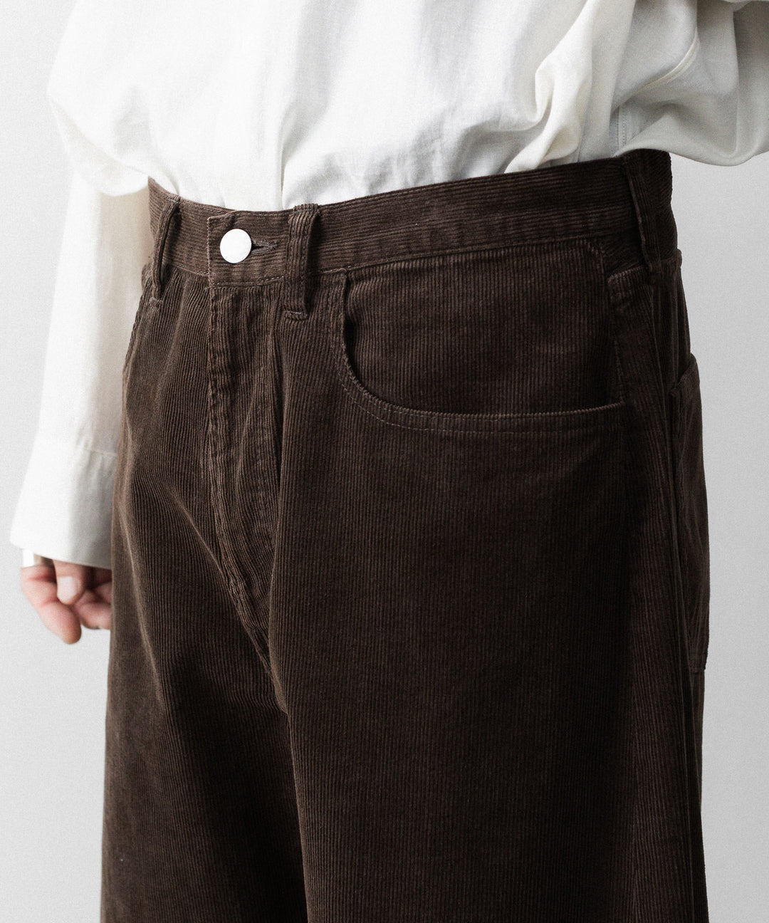 ssstein(シュタイン)のVINTAGE CORDUROY ROUND PANTS - BROWNの公式通販サイトsession福岡セレクトショップ