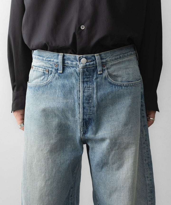 ssstein(シュタイン)のROUND DENIM PANTS - INDIGOの公式通販サイトsession福岡セレクトショップ