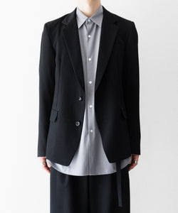 UJOH】2BS TRIM BELT JKT - BLACK | 公式通販サイト session(セッション)