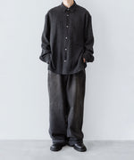 画像をギャラリービューアに読み込む, phebus フィーバス WOOL AMUNZEN SHIRTのCHARCOAL 公式通販サイトsession福岡セレクトショップ
