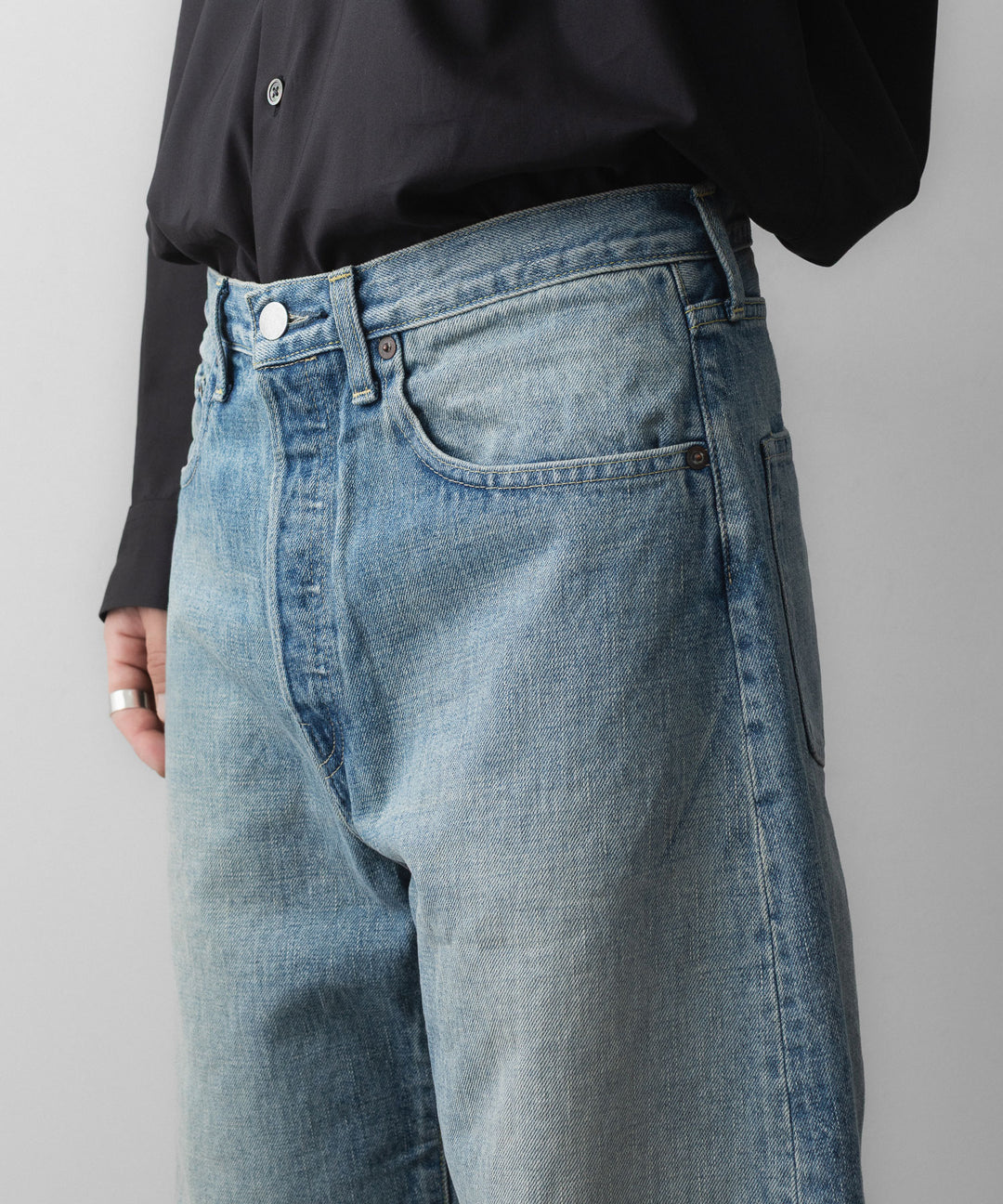 ssstein(シュタイン)のROUND DENIM PANTS - INDIGOの公式通販サイトsession福岡セレクトショップ