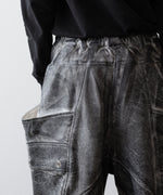 画像をギャラリービューアに読み込む, SUBLATIONS サブレーションズのCRACKING COATED BANANA CUTTING PANTSのHEATHER GRAY BASE 公式通販サイトsession福岡セレクトショップ
