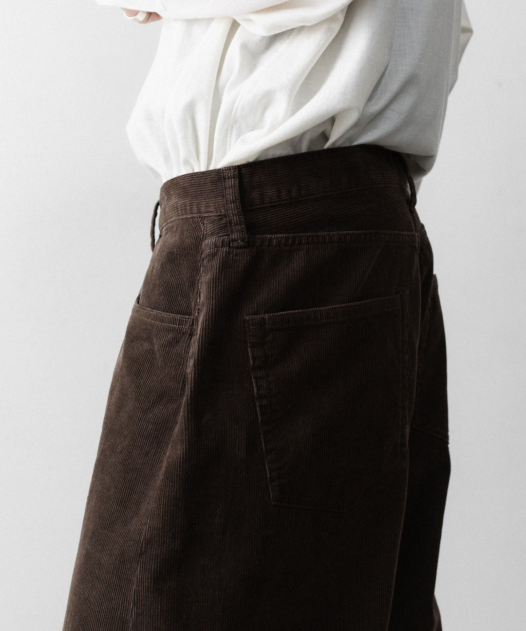 ssstein(シュタイン)のVINTAGE CORDUROY ROUND PANTS - BROWNの公式通販サイトsession福岡セレクトショップ