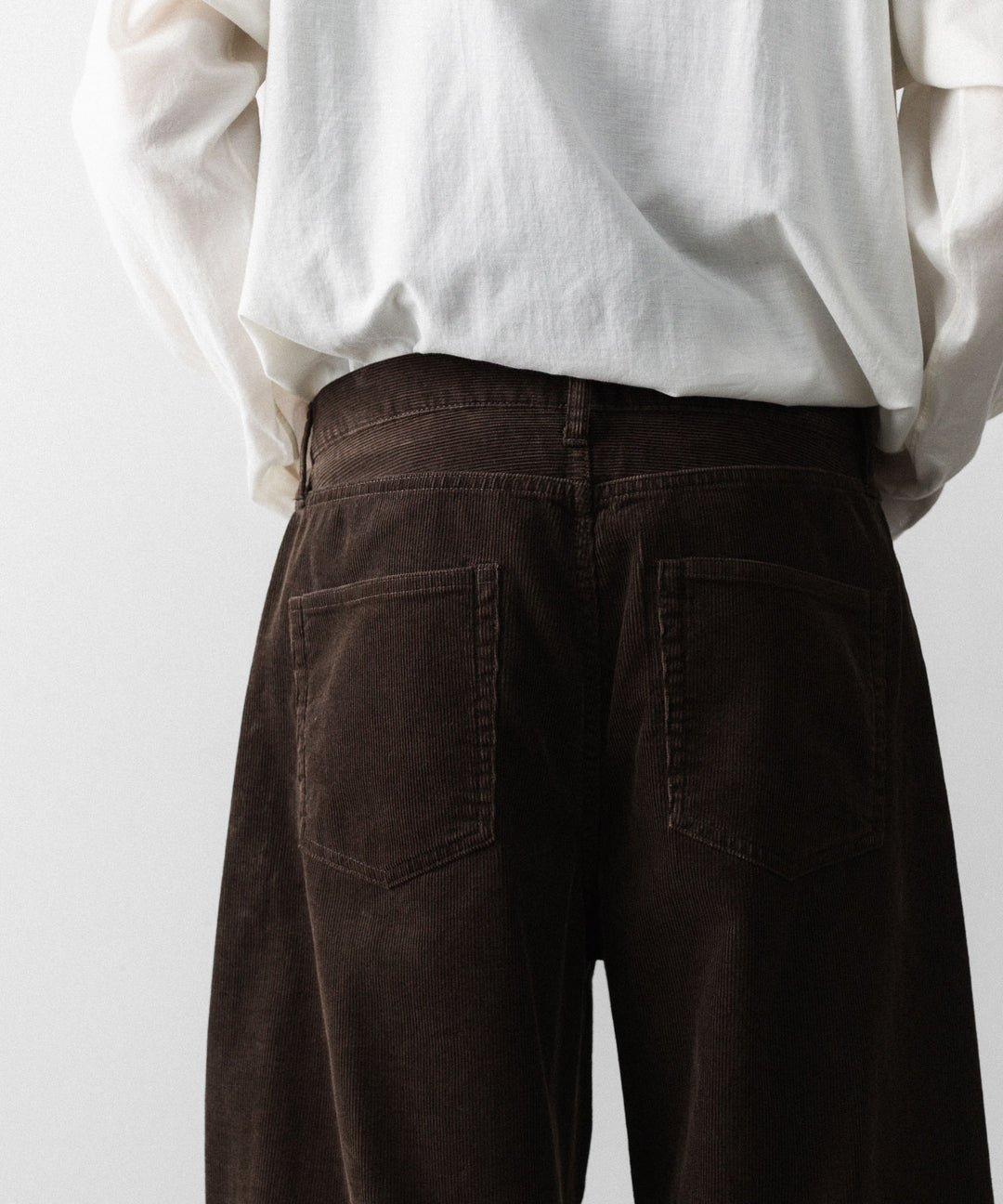 ssstein(シュタイン)のVINTAGE CORDUROY ROUND PANTS - BROWNの公式通販サイトsession福岡セレクトショップ