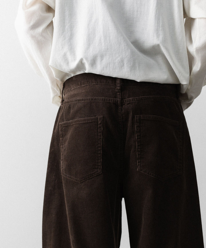 ssstein(シュタイン)のVINTAGE CORDUROY ROUND PANTS - BROWNの公式通販サイトsession福岡セレクトショップ