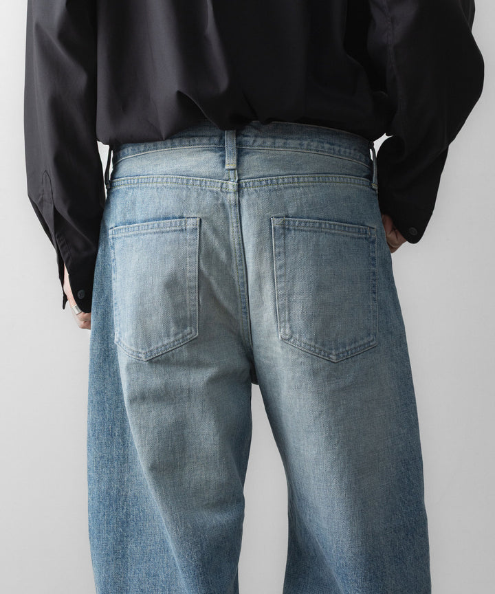 ssstein(シュタイン)のROUND DENIM PANTS - INDIGOの公式通販サイトsession福岡セレクトショップ