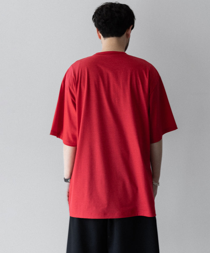 KANEMASA PHIL.-カネマサフィル36G WOOL TEEのRED 公式通販サイトsession福岡セレクトショップ