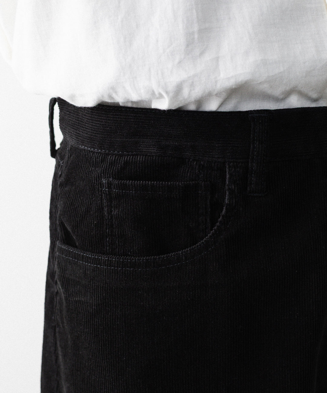 ssstein(シュタイン)のVINTAGE CORDUROY ROUND PANTS - BLACKの公式通販サイトsession福岡セレクトショップ