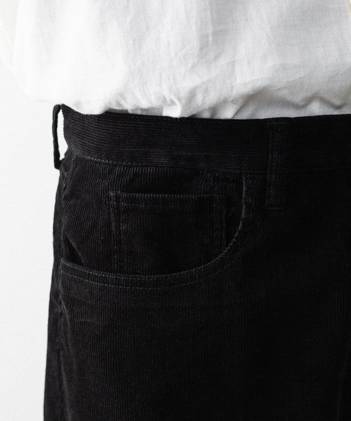 ssstein(シュタイン)のVINTAGE CORDUROY ROUND PANTS - BLACKの公式通販サイトsession福岡セレクトショップ
