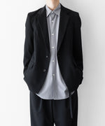 画像をギャラリービューアに読み込む, UJOH - ウジョーの2BS TRIM BELT JKTのBLACK公式通販サイトsession福岡セレクトショップ
