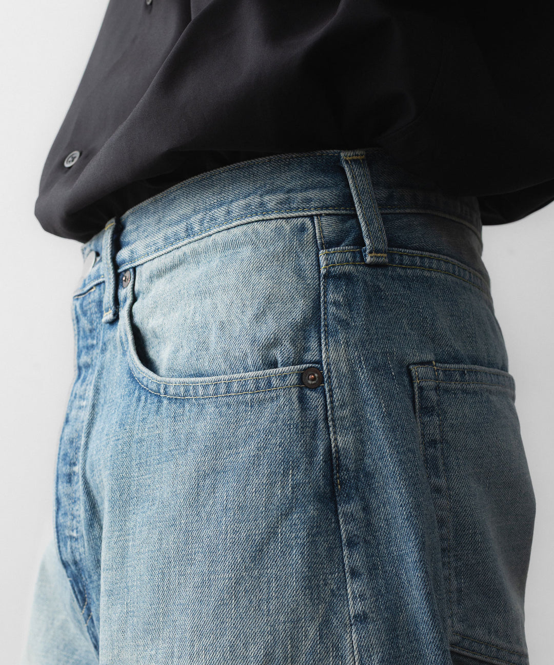 ssstein(シュタイン)のROUND DENIM PANTS - INDIGOの公式通販サイトsession福岡セレクトショップ