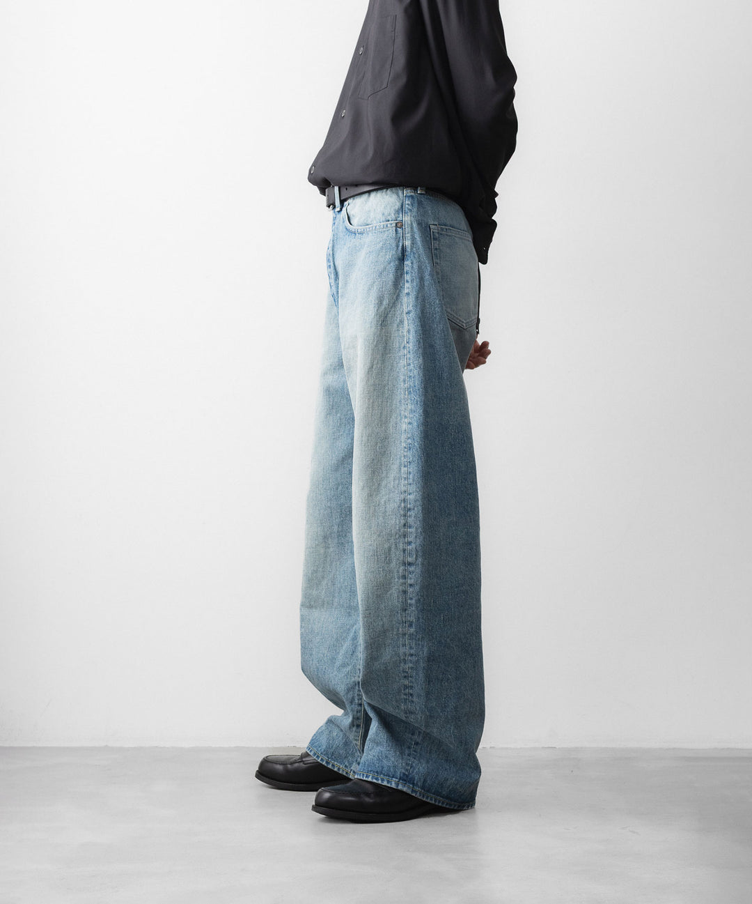 ssstein(シュタイン)のROUND DENIM PANTS - INDIGOの公式通販サイトsession福岡セレクトショップ
