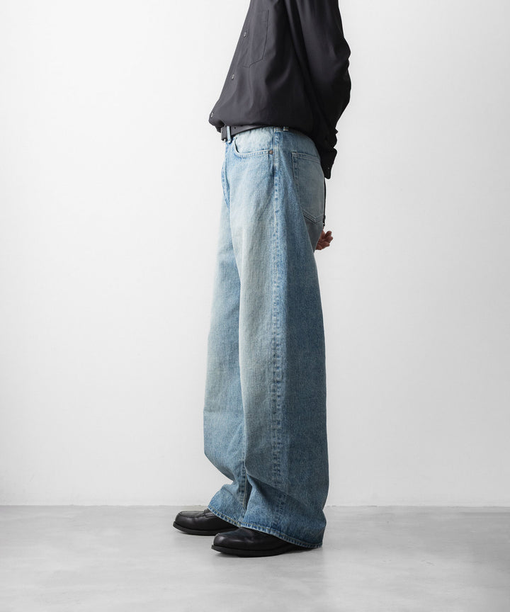 ssstein(シュタイン)のROUND DENIM PANTS - INDIGOの公式通販サイトsession福岡セレクトショップ