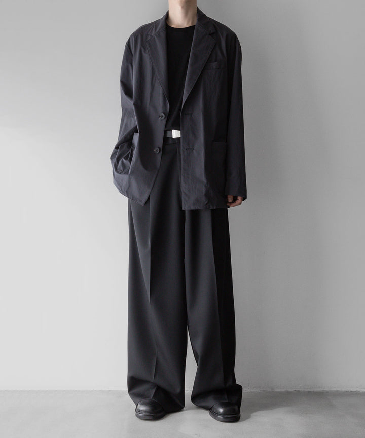 【stein】ssstein シュタインのWINDPROOF NYLON EASY JACKETのDARK GREY KHAKI 公式通販サイトsession福岡セレクトショップ