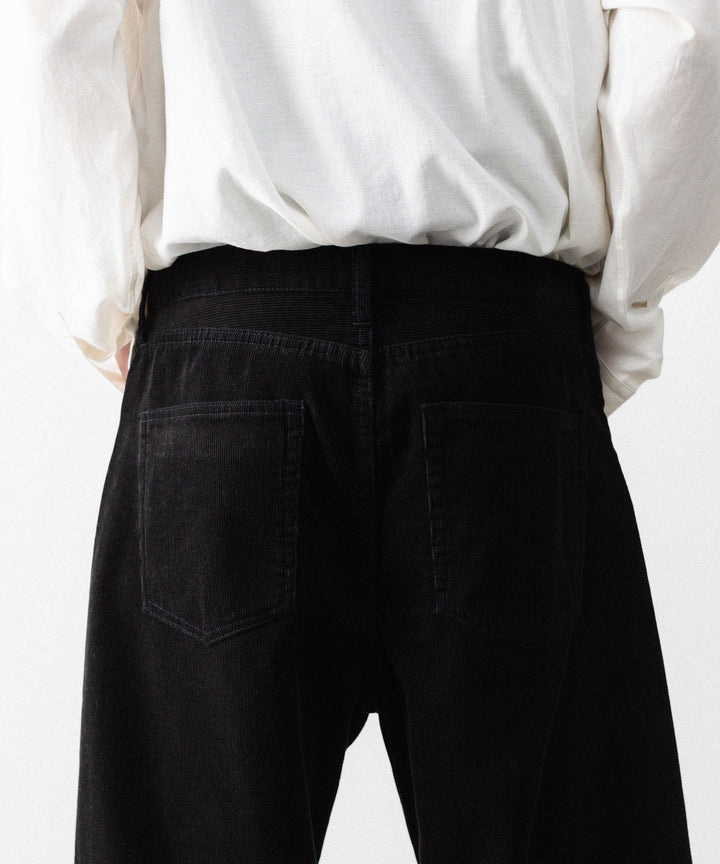 ssstein(シュタイン)のVINTAGE CORDUROY ROUND PANTS - BLACKの公式通販サイトsession福岡セレクトショップ
