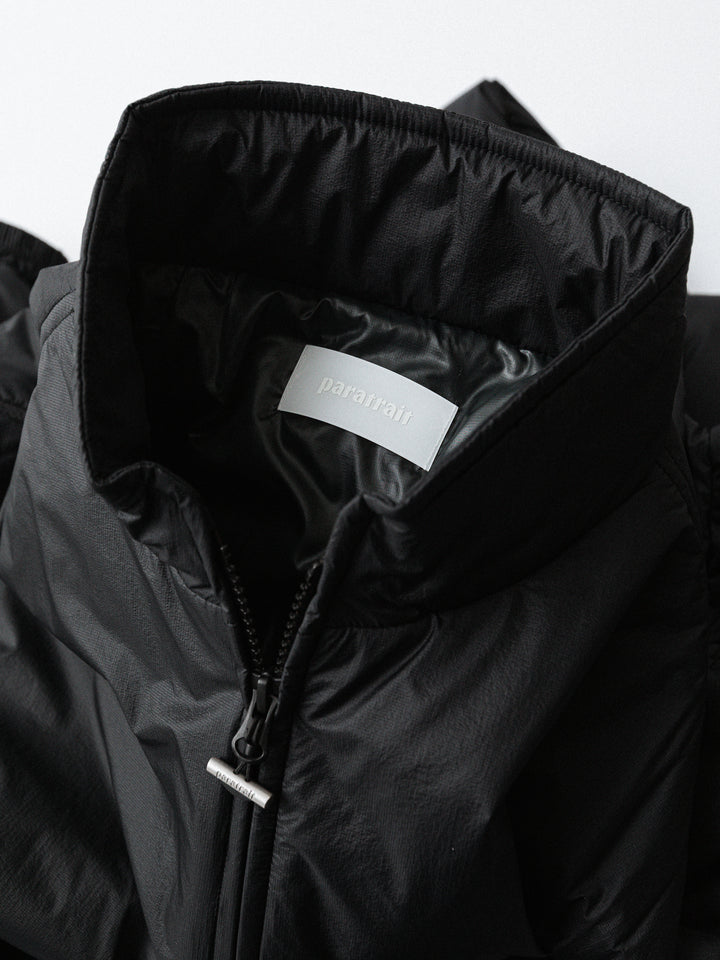 paratrait パラトレイトのPMEMBRANE SHELL PUFF BLOUSON のBLACK 公式通販サイトsession福岡セレクトショップ
