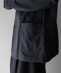 【stein】ssstein シュタインのWINDPROOF NYLON EASY JACKETのBLACK 公式通販サイトsession福岡セレクトショップ