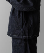 画像をギャラリービューアに読み込む, ssstein(シュタイン)の24AWコレクション OVERSIZED ECO DENIM ZIP JACKET - INDIGO 公式通販サイトsession福岡セレクトショップ
